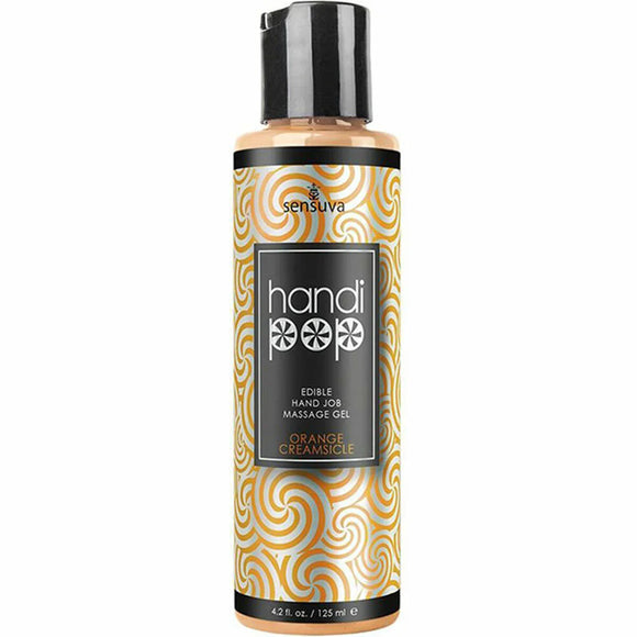 Riscopri il Piacere Sensoriale: Gel Massaggiante e Lubrificante Handipop Sensuva Orange Creamsicle 🍊
