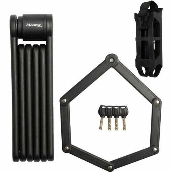 Lucchetto intelligente per bici Master Lock con chiavi e supporto per montaggio sicuro