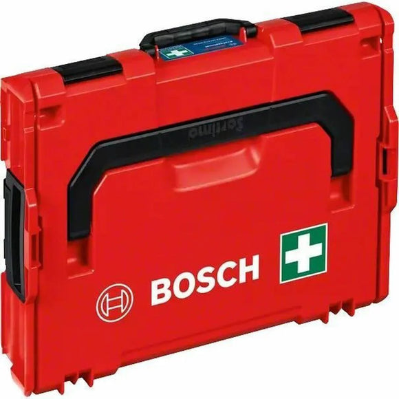 Kit di Pronto Soccorso BOSCH L-BOXX 102 in una robusta custodia rossa per sicurezza e - Bricolage