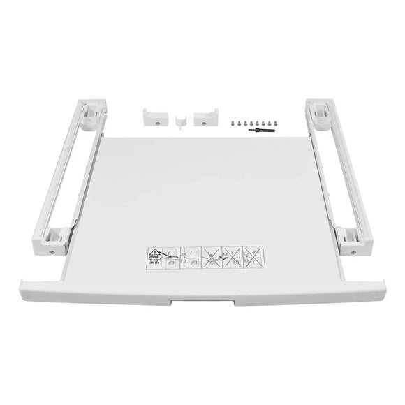 Kit di Sovrapposizione Bosch WTZ11400 per soluzioni salvaspazio per lavatrice e asciugatrice in design elegante
