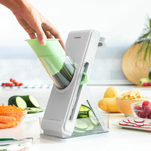 Addio Tagli Difficili! Rivoluziona la Tua Cucina con la Mandolina Pieghevole Slichen 5 in 1 (e i Consigli per Piatti Perfetti e Sicuri!) 🥕🔪