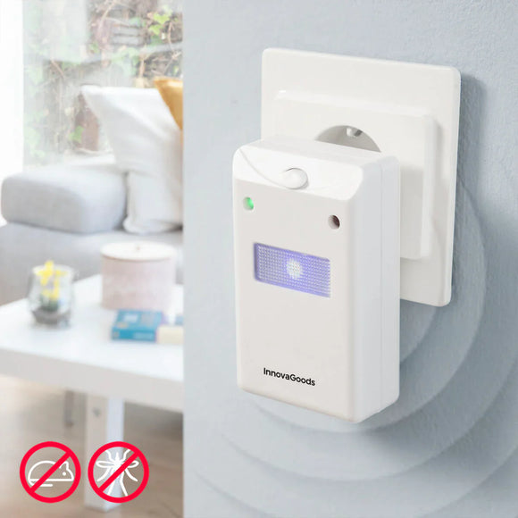 Repellente ad Ultrasuoni per Parassiti Killekt Duo InnovaGoods per eliminare parassiti domestici in modo smart