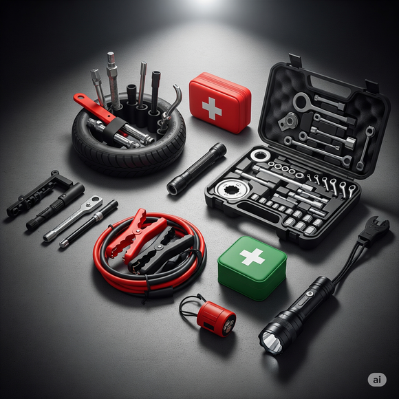 Sempre Pronti a Partire: Il Kit d'Emergenza e Riparazione Indispensabile per Auto e Moto! 🛠️🚗🏍️