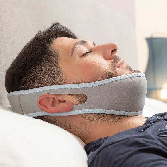 Fascia antirussamento Stosnore InnovaGoods per soluzioni efficaci contro il russare durante il sonno