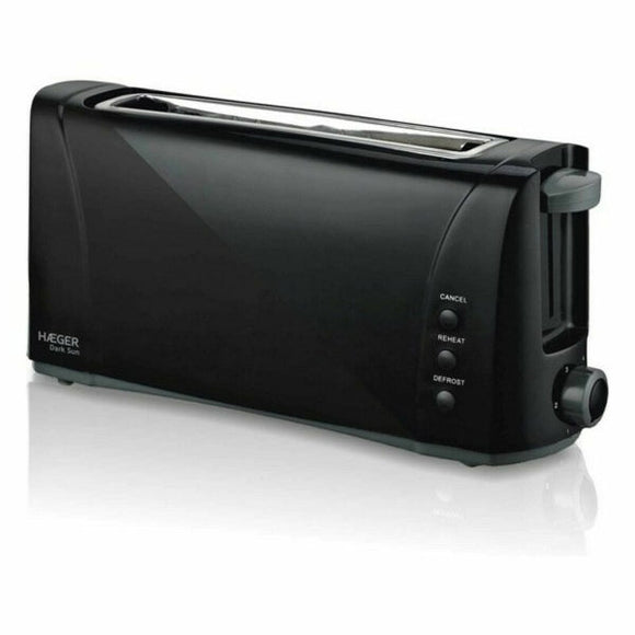 La Tostatura Perfetta Ogni Mattina! 🍞 Scopri il Tostapane Haeger TO-100.007A 1000 W Nero