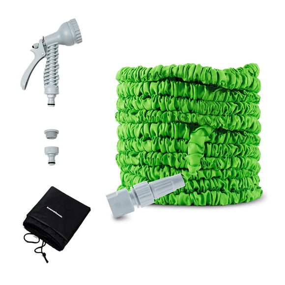 Tubo da Giardino Estensibile Hoxtend InnovaGoods da 30 metri, il miglior tubo da irrigazione flessibile per facile utilizzo