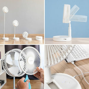 Fresco Ovunque Tu Sia: Scopri il Ventilatore 3 in 1 Fandle InnovaGoods! 🌬️🔋