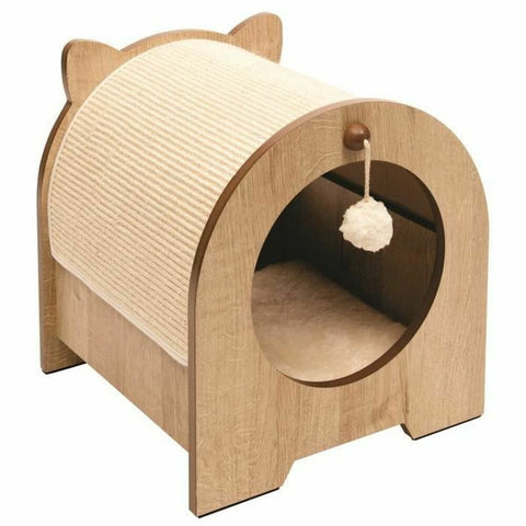 Tiragraffi per Gatti Vesper Beige 40 X 44 X 23 CM