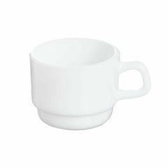 Set di Tazze da Caffè Arcoroc Restaurant Bianco Vetro 80 ml (12 Unità)