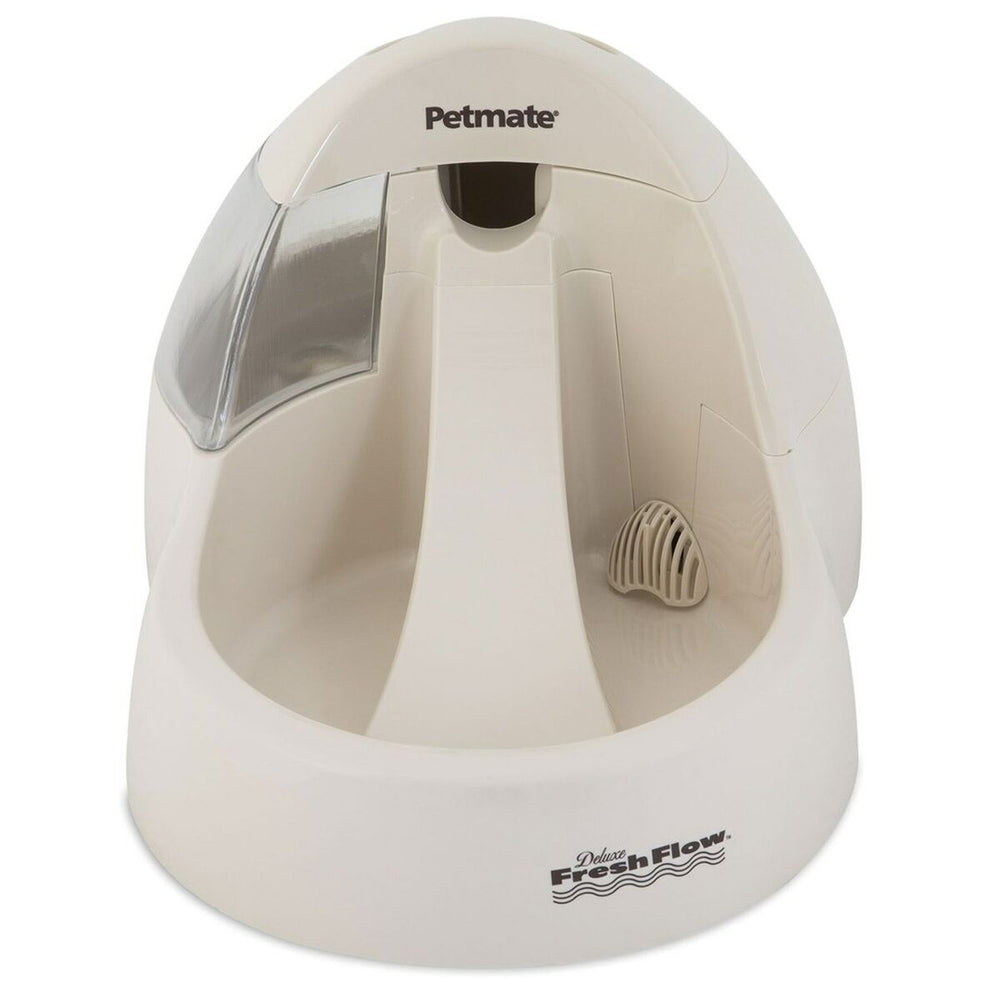 Fontana per Animali Domestici Pet Mate Deluxe Fresh Flow Cream Beige Plastica 3 L