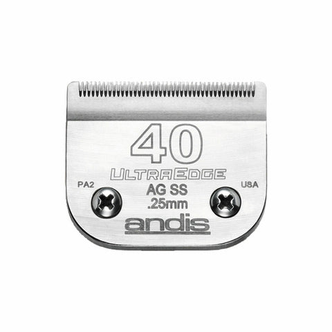 Recambio de Cuchilla para Afeitadora Andis S-40 Perro 0,25 mm