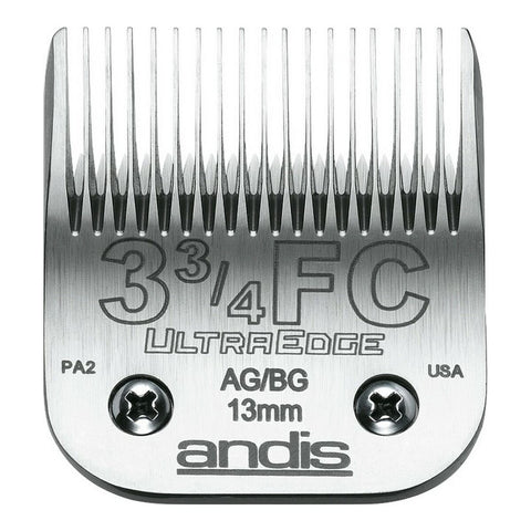 Cuchillas para Recortadora Andis 3 3/4FC Acero Cromado