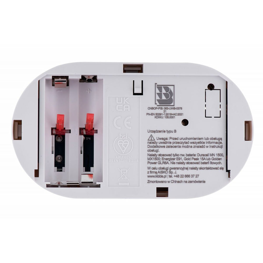 Detector de monóxido de carbono Kidde K5DCO