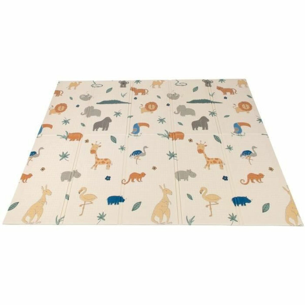 Tappeto da gioco Nûby Polietilene Safari 200 x 150 x 1 cm