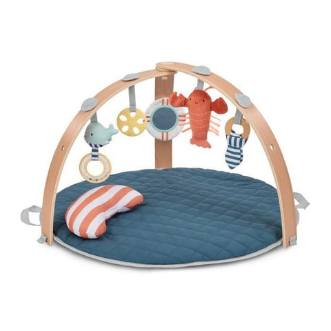 Alfombra de juego Ingenuity Madera Tela