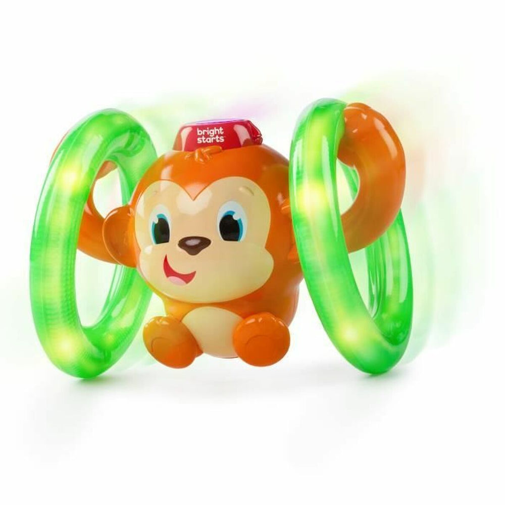 Giocattolo Musicale Bright Starts Little Roll & Glow Monkey