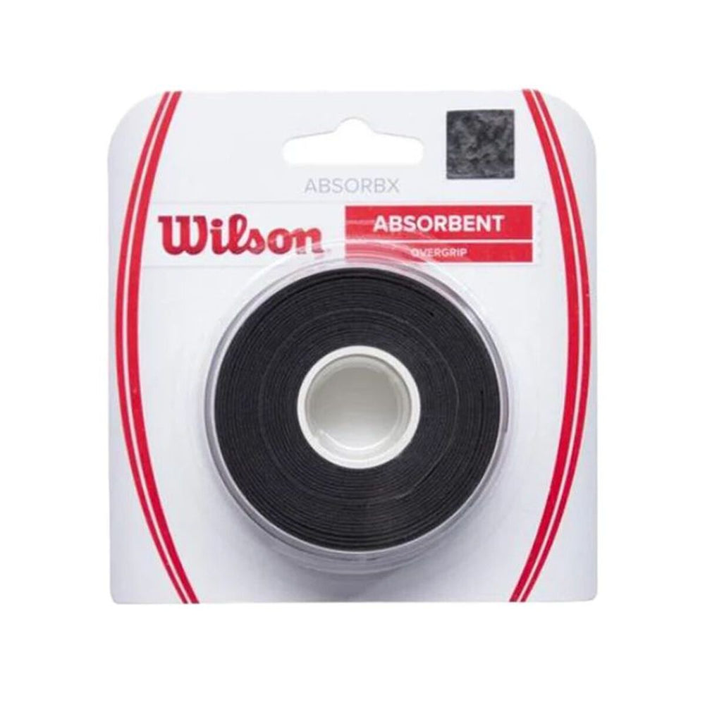 Nastro Tennis Wilson Absorbx  Nero