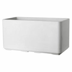 Vaso Autoirrigante Deroma Perla 78 x 38 x 39 cm Plastica Rettangolare Ø 78 cm