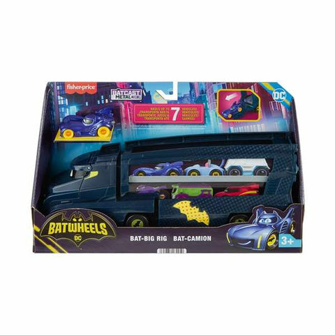 Camion Porta-veicoli Fisher-Price Batwheels Big Big Bam noir