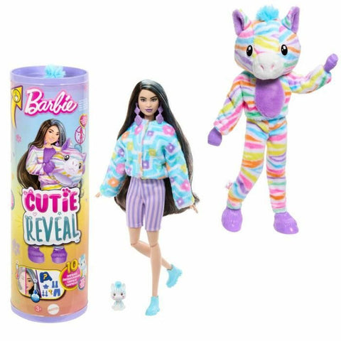 Bambolotto Bebè con Accessori Barbie Zebra Doll Colorful Dream