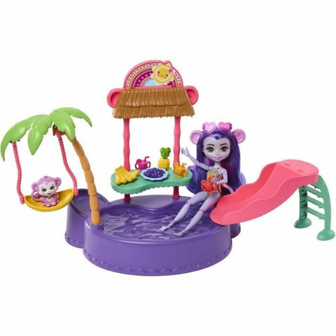 Set de Muñecos Enchantimals PISCINE DES SINGES