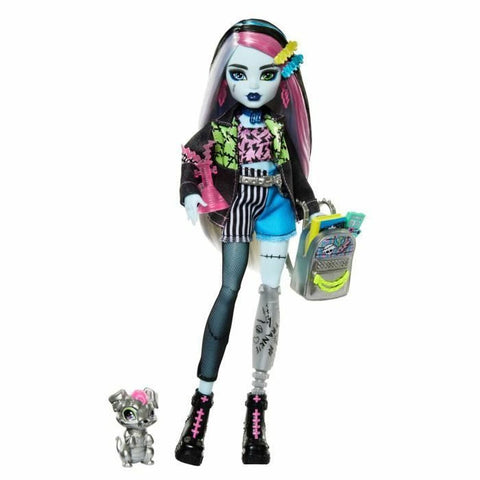Bambolotto Bebè con Accessori Monster High Frankie Stein