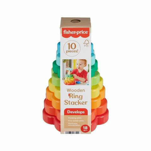 Blocchi Impilabili Fisher-Price 10 Pezzi