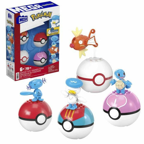Set di Costruzioni MEGA BRANDS 4 WATER POKEMON