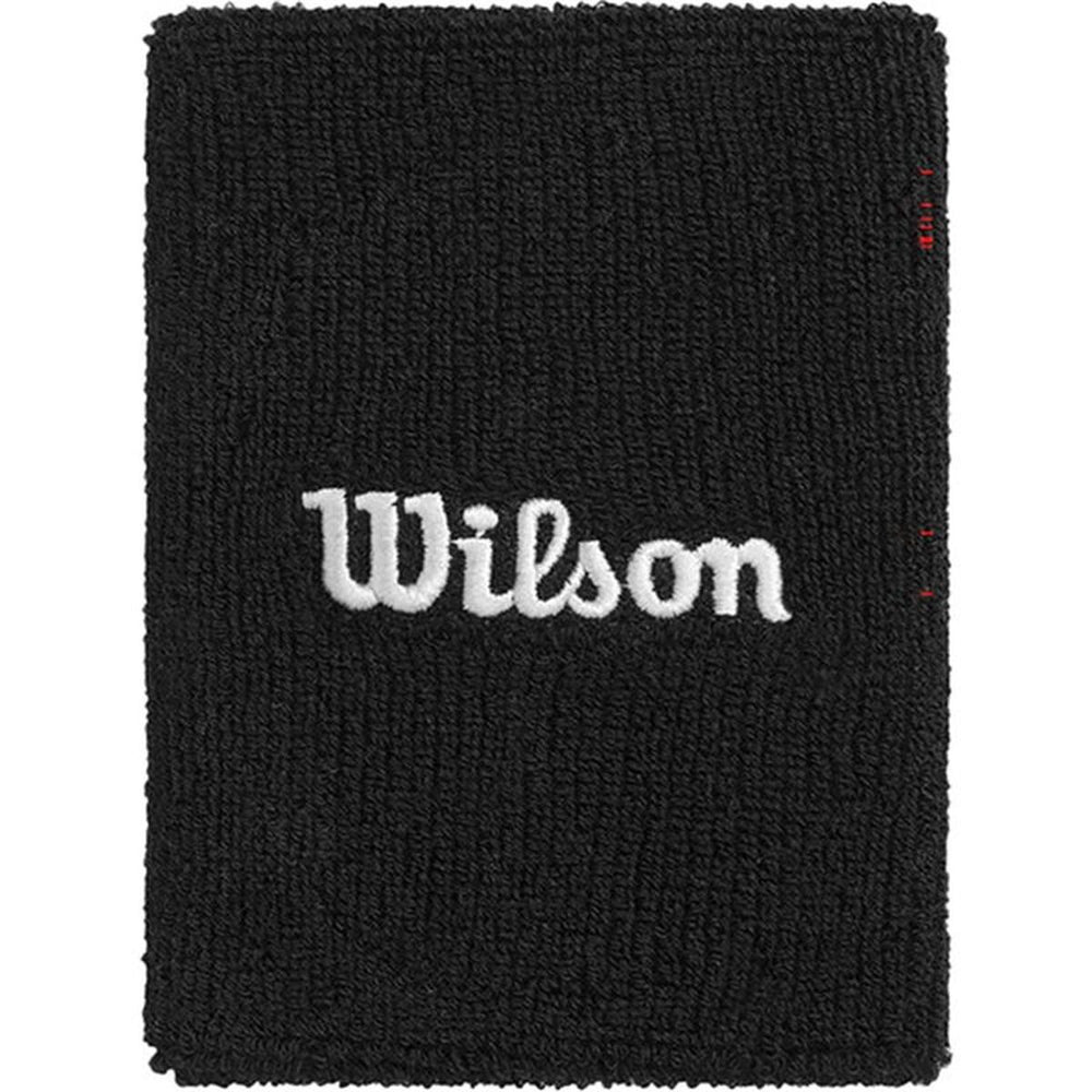 Polsino Sportivo Wilson Wide Terry Nero