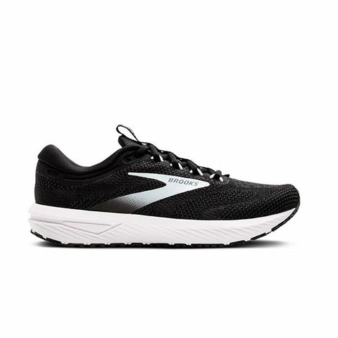 Zapatillas de Running para Adultos Brooks Revel 7 Blanco Negro