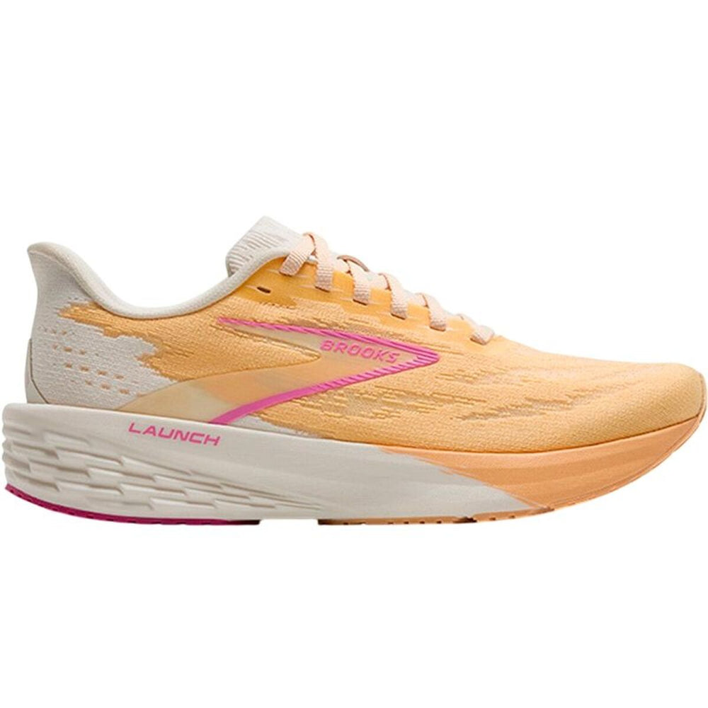 Scarpe da Running per Adulti Brooks Launch 11 Beige Arancio
