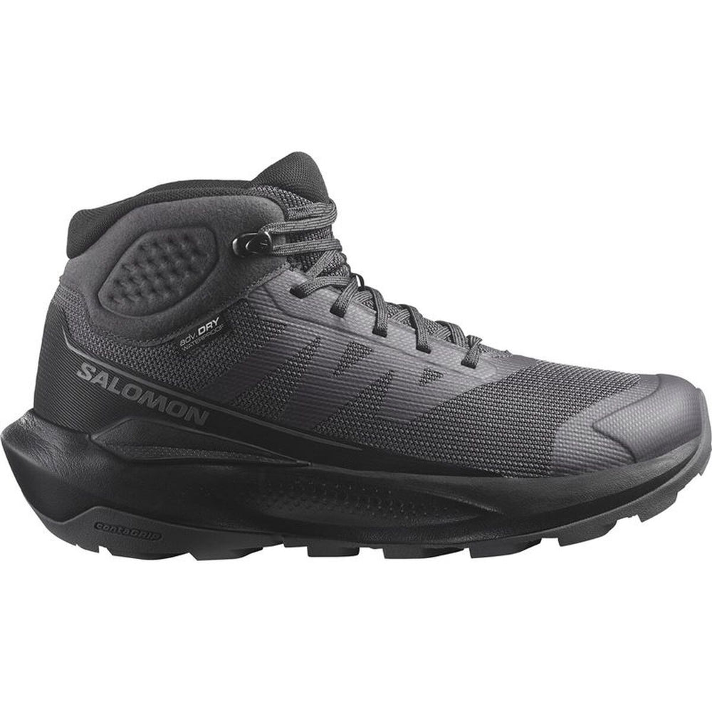 Stivali da Montagna Salomon Elixir Tour Mid Nero