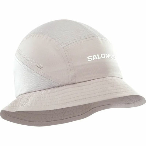 Cappello Salomon Shkout Bucket Bianco