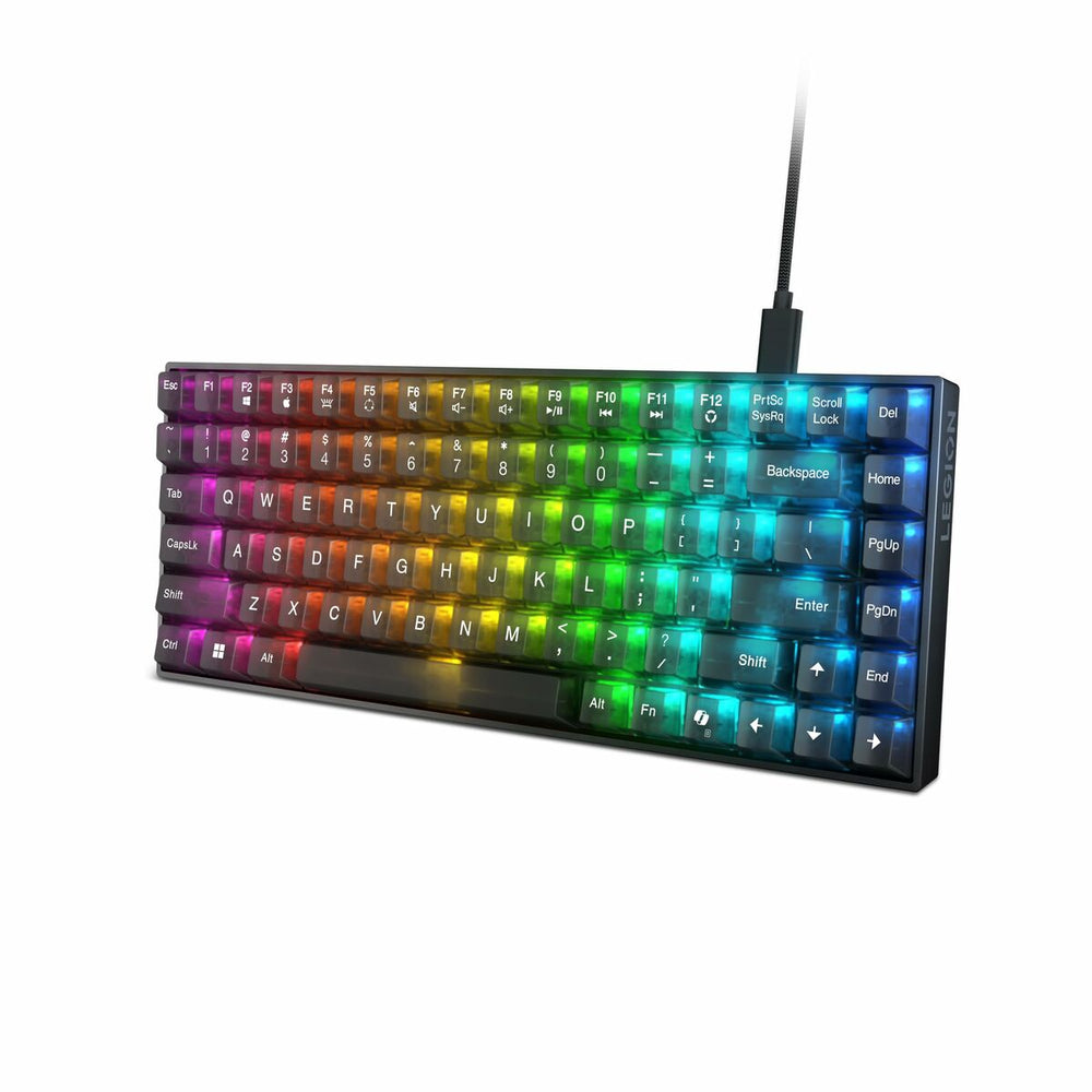 Tastiera per Giochi Lenovo Legion K510 Mini Pro Grigio Qwerty in Spagnolo