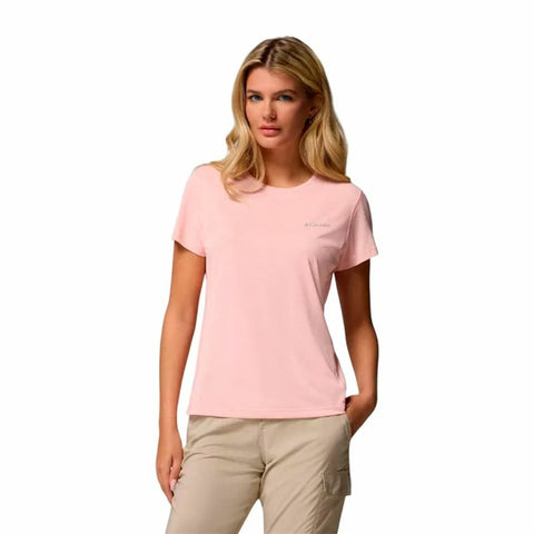 Maglia Sportiva a Maniche Corte Columbia Zero Rules™ Light Ss Rosa