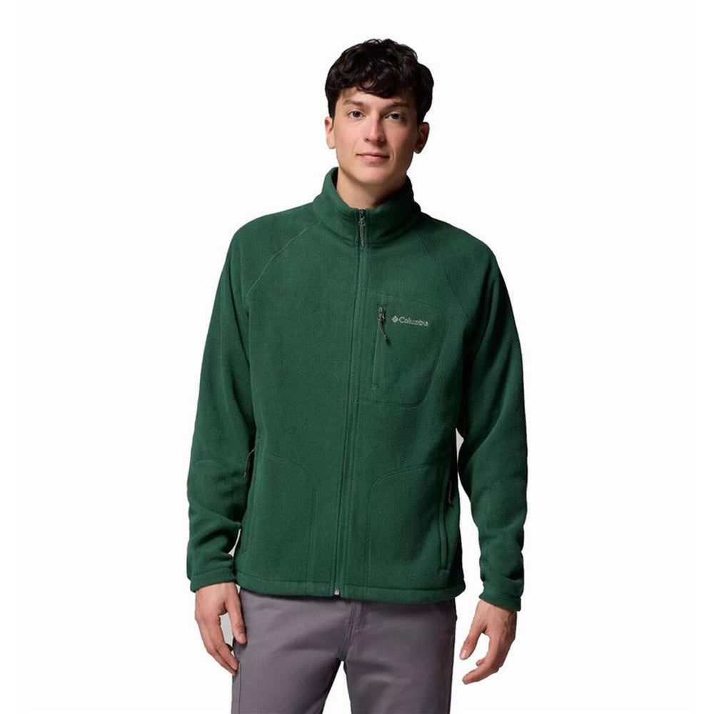 Maglia in Pile Columbia Fast Trek™ Ii Verde Uomo