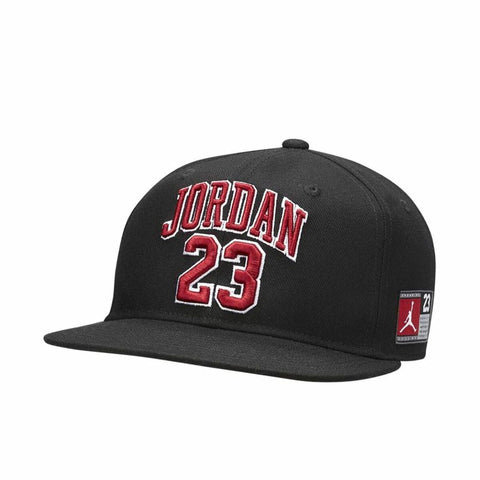 Cappello Sportivo Jordan Jordan Jersey Flatbrim Infantil Nero