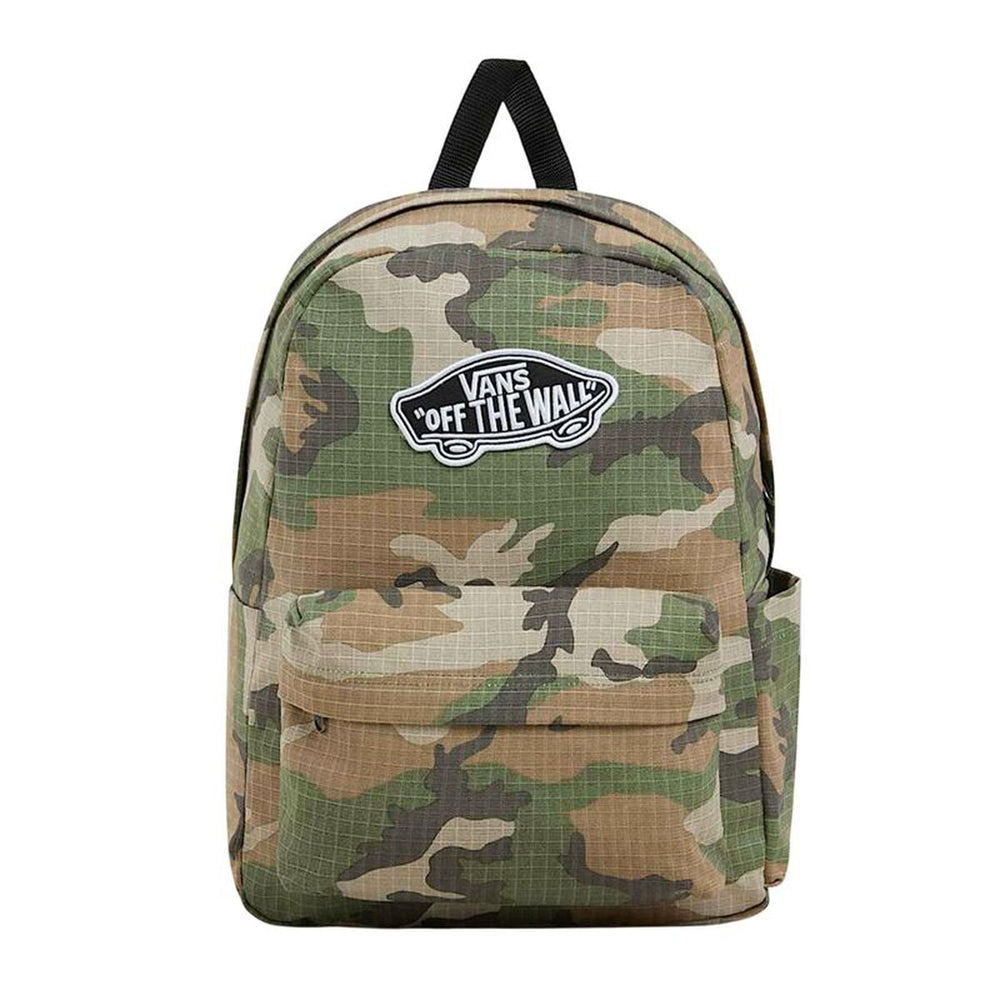 Zaino Casual Vans Old Skool Classic Vint Age Camo Cachi