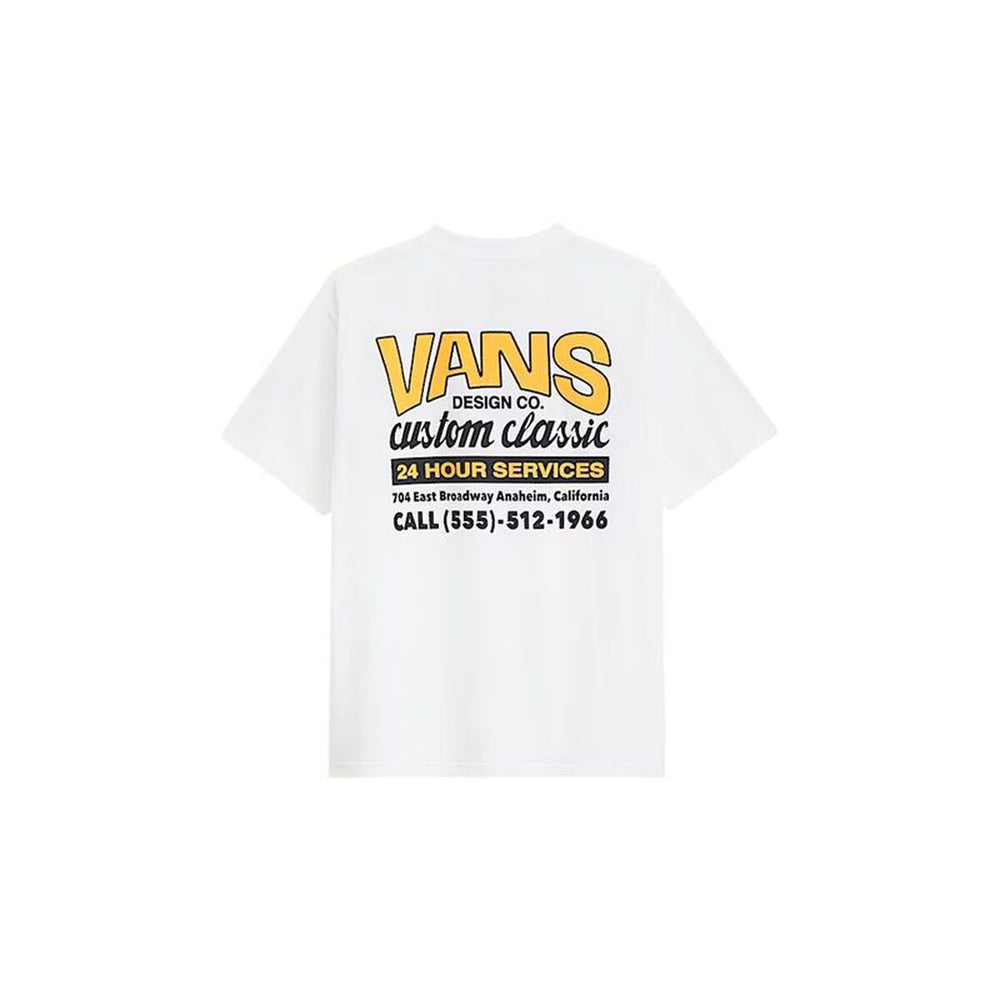 Maglia a Maniche Corte Uomo Vans VN000M60FLB1 Bianco