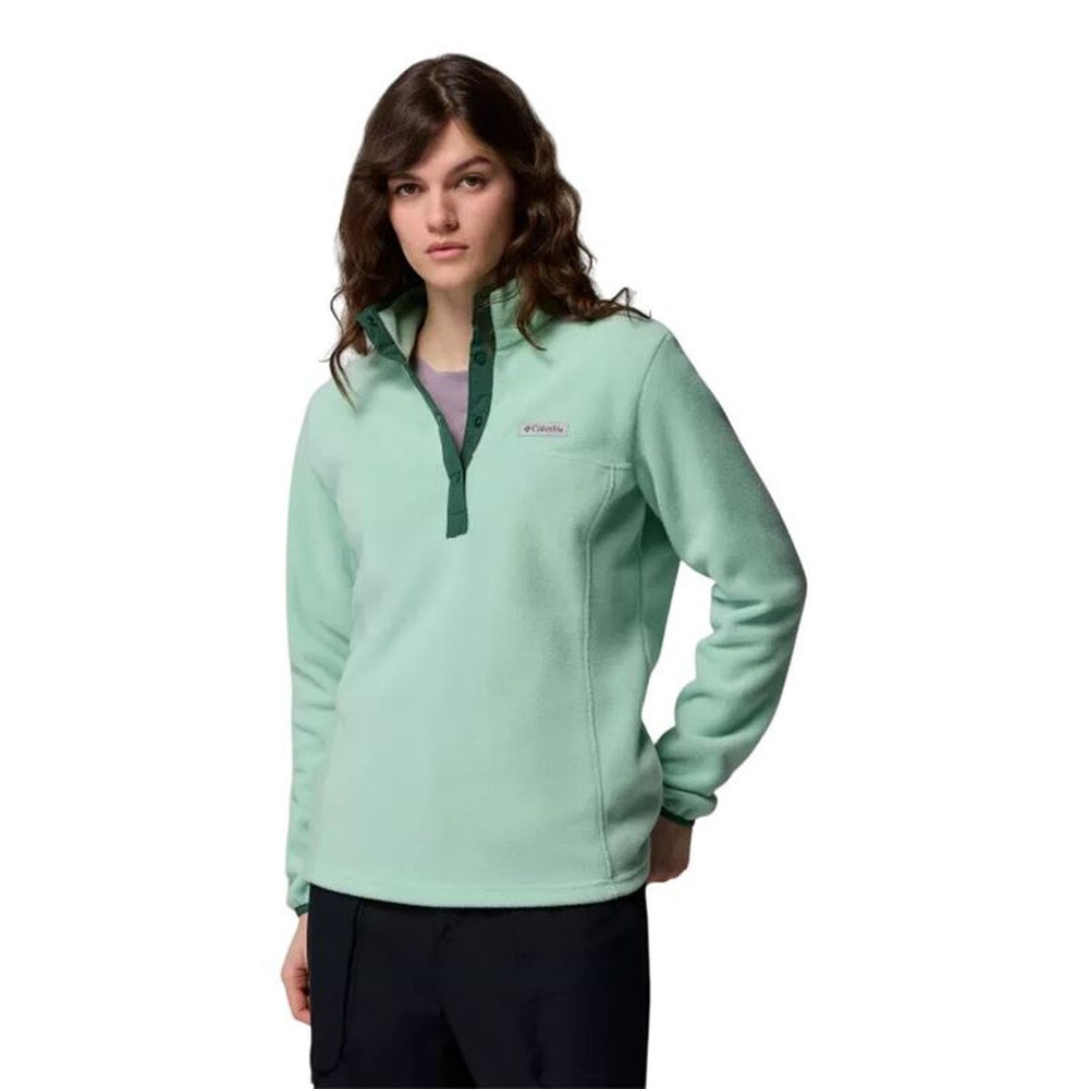 Maglia in Pile Columbia Benton Springs™ 1/2 Snap Acquamarina Donna