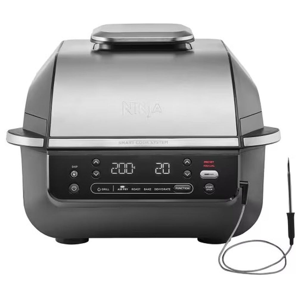 Barbecue Portatile NINJA AG351EU 5EN1 Metallo Acciaio inossidabile