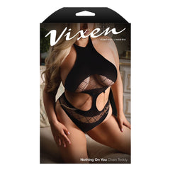 Body Fantasy Lingerie Negro Queen size