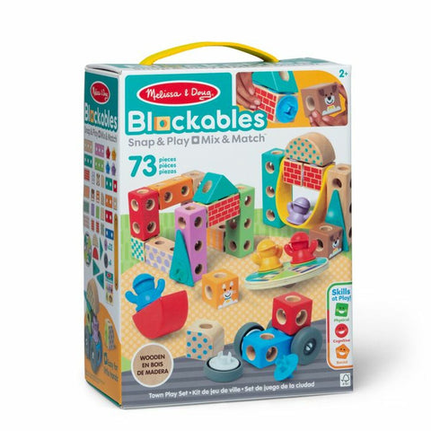 Set di Costruzioni Melissa & Doug Blockables 73 Pezzi