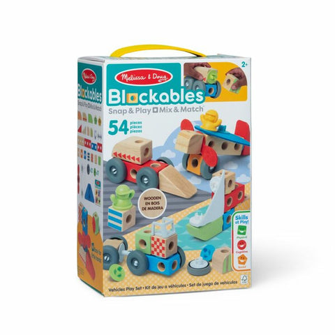 Set di Costruzioni Melissa & Doug Blockables 54 Pezzi
