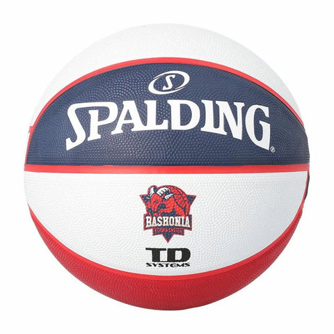 Pallone da Basket Spalding Baskonia Vitoria Rosso 7