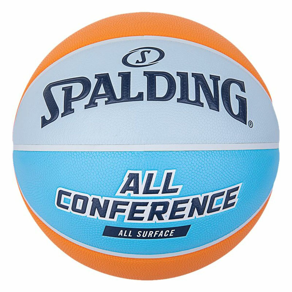 Pallone da Basket Spalding 84629Z Multicolore 7 Sintetico