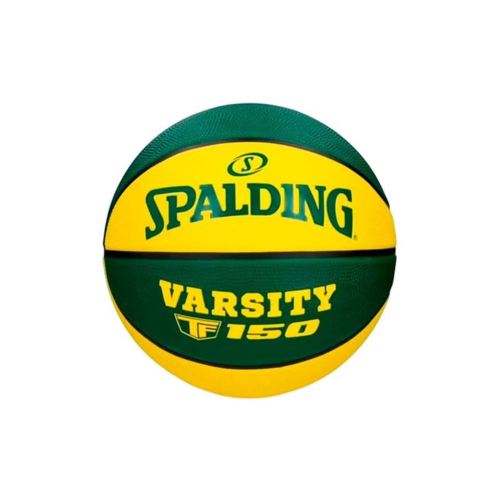 Pallone da Basket Spalding Varsity Tf-150 Sz7 Oliva 7 Gomma (Taglia 7)