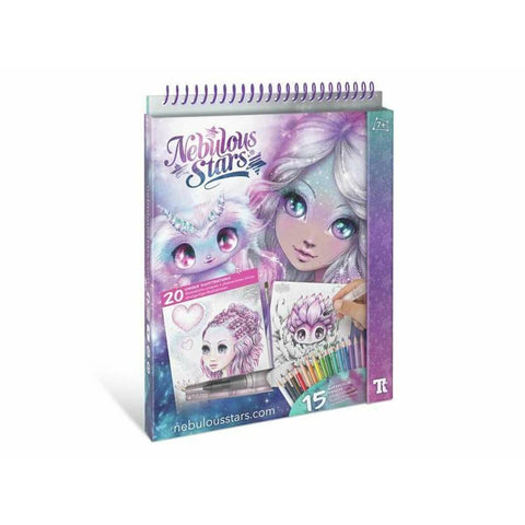 Bloc con Dibujos para Colorear Hape
