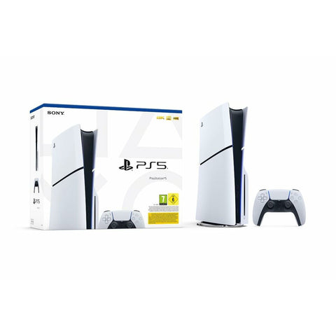 PlayStation 5 Sony Slim Chasis D 1 TB Bly-Ray reader White