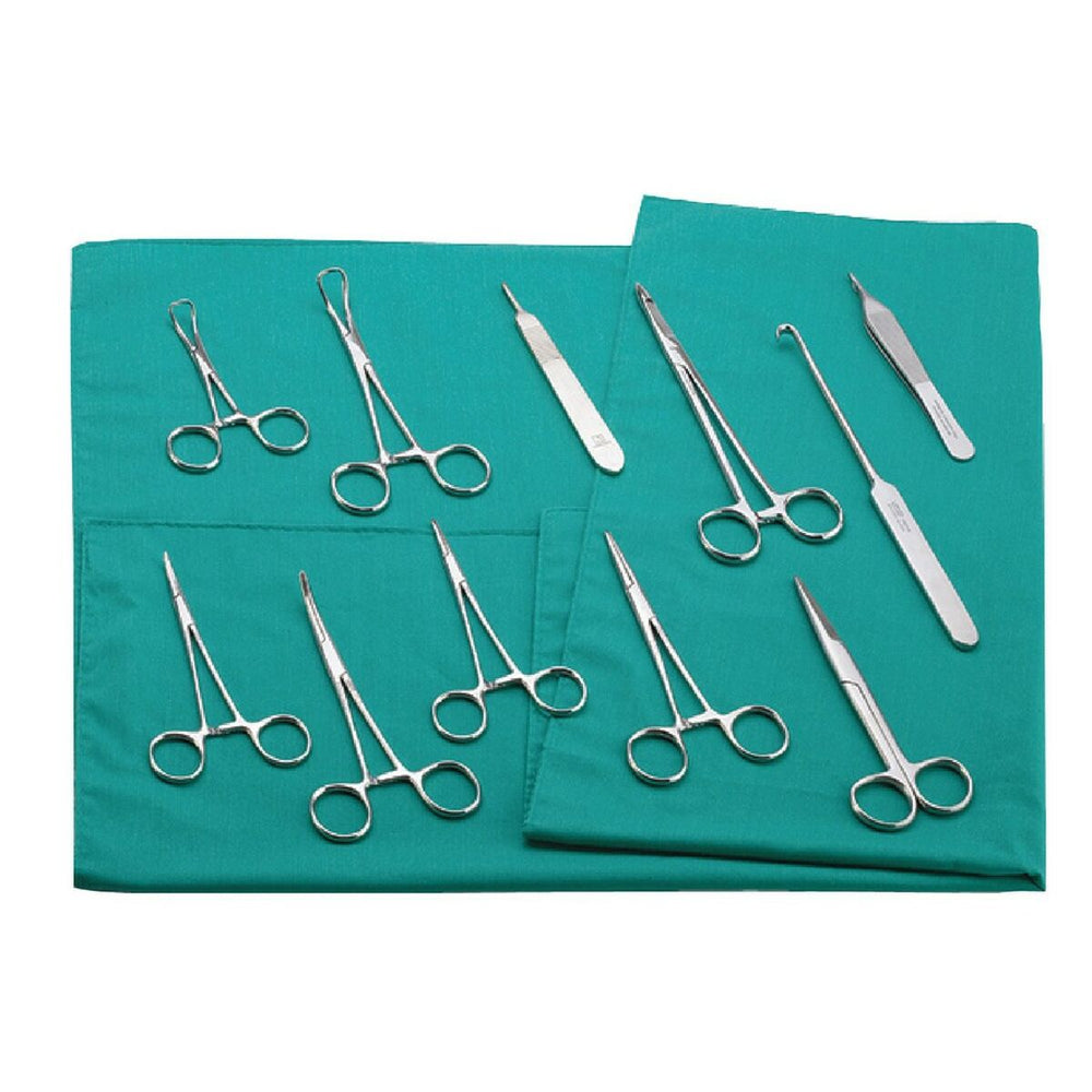 Accessorio chirurgico veterinaria KVP Verde Poliestere Cotone 50 x 50 cm